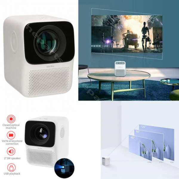 Projector Xiaomi Wanbo T2 Free 1080P white