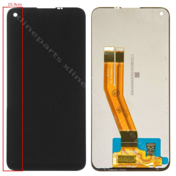 Ολοκληρωμένη οθόνη LCD Samsung A11 A115/ M11 M115 μαύρο NoEU OCG