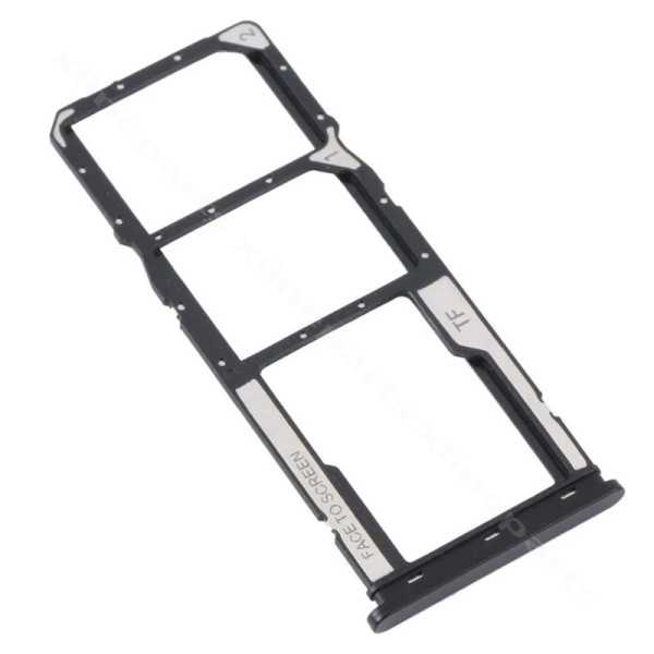 Sim Card Holder Xiaomi Redmi A2 black OEM