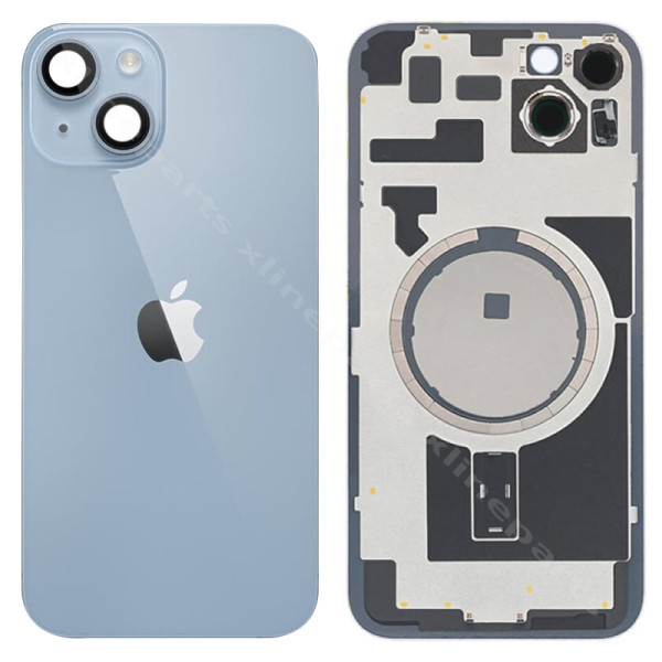 Back Battery Cover Lens Magsafe Apple iPhone 14 Plus blue OEM