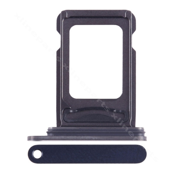 Sim Card Holder Apple iPhone 15 Pro/ 15 Pro Max blue (Original)