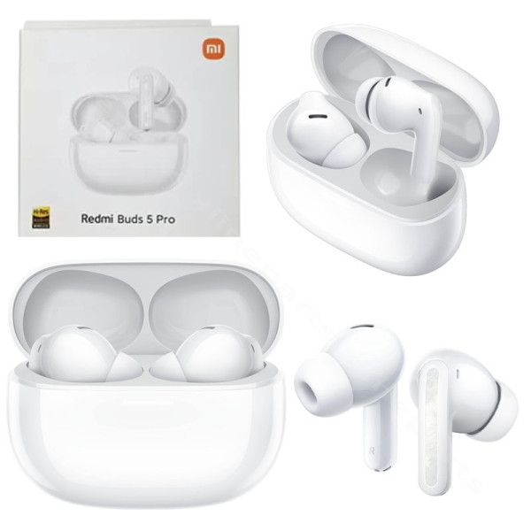 Earphone Xiaomi Redmi Buds 5 Pro Wireless white