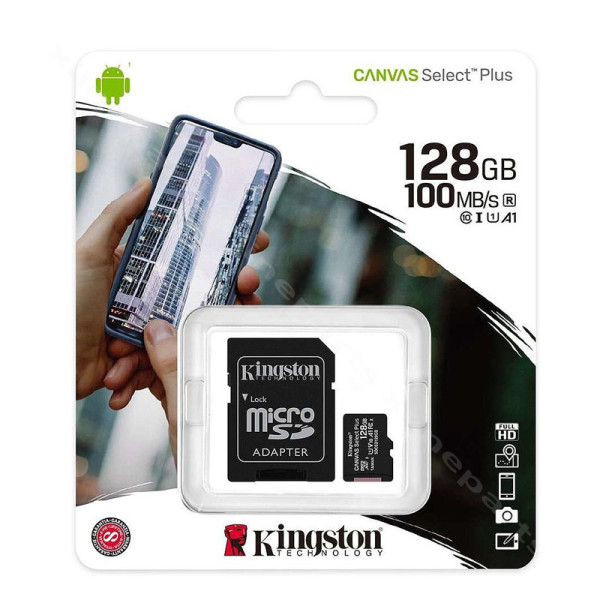 Kingston Micro SD Class 10 128GB