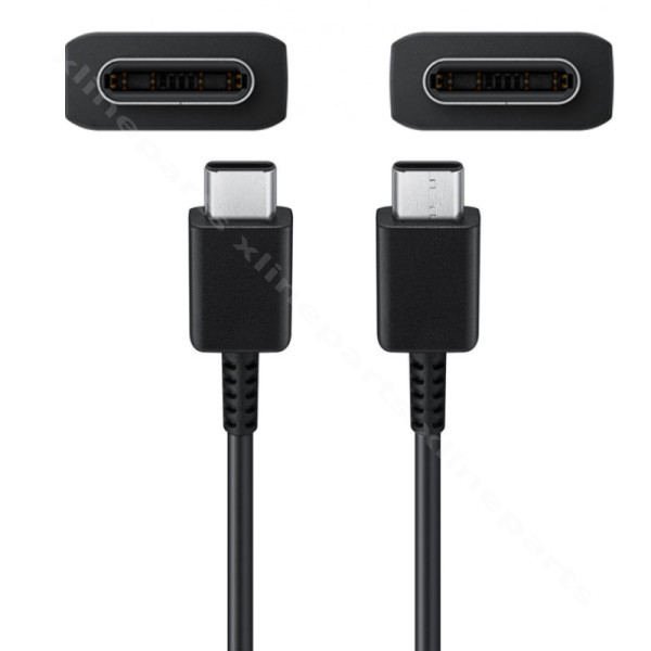 Cable USB-C to USB-C Samsung 3A 1m black bulk