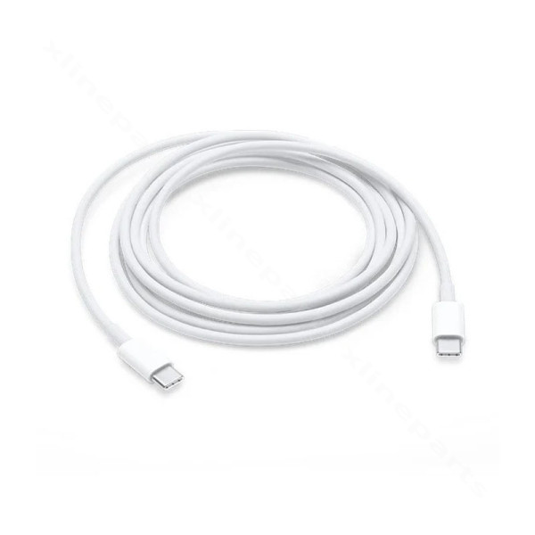 Cable USB-C to USB-C Apple 2m white bulk