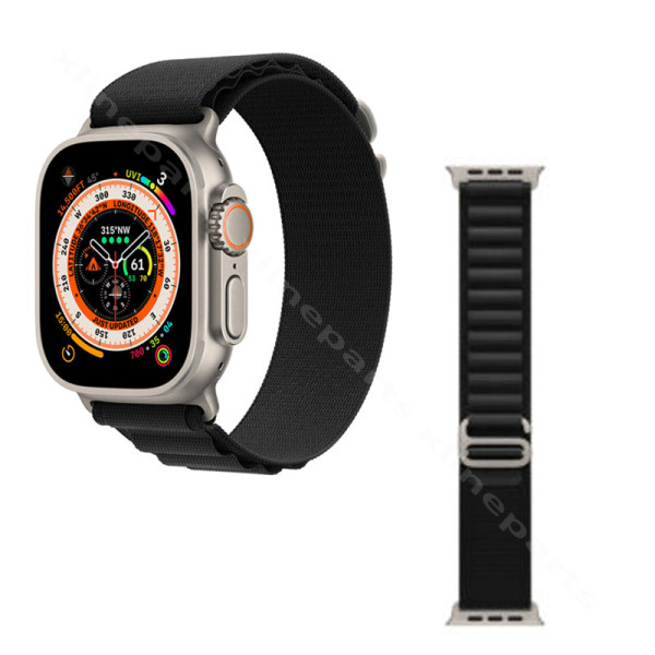 Б/у Apple Watch Ultra 49 мм Cellular Alpine Loop, черный