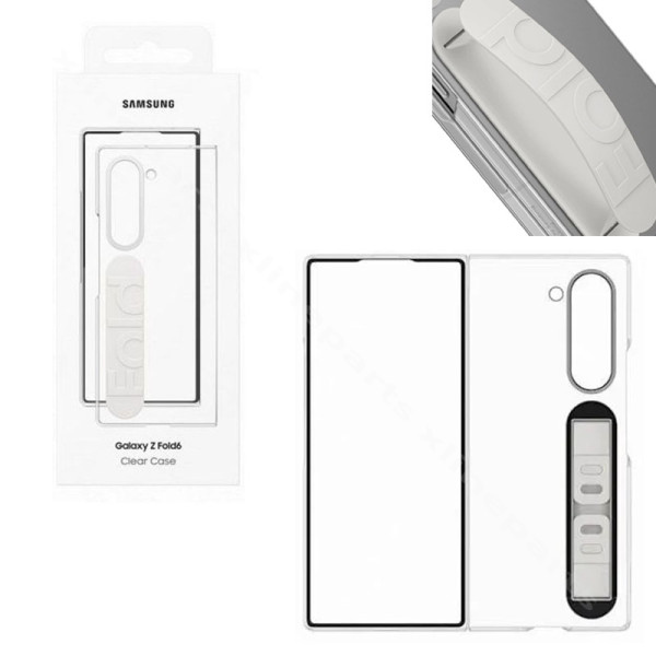 Back Case Silicone Stand Samsung Z Fold6 F956 clear (Original)