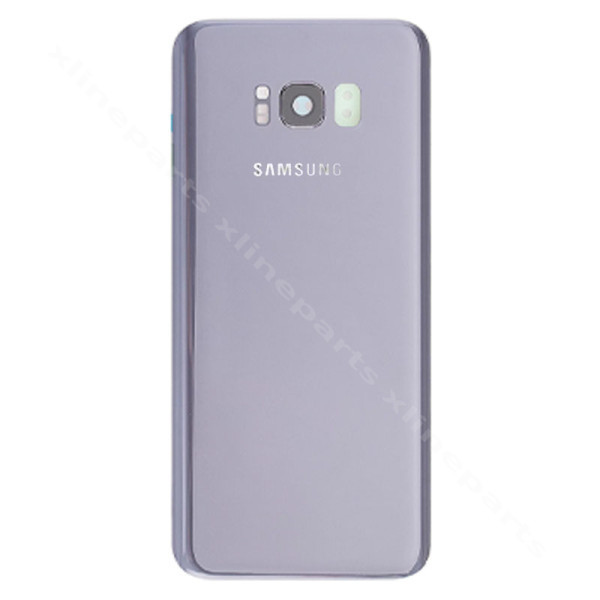 Back Battery Cover Lens Camera Samsung S8 Plus G955 orchid gray