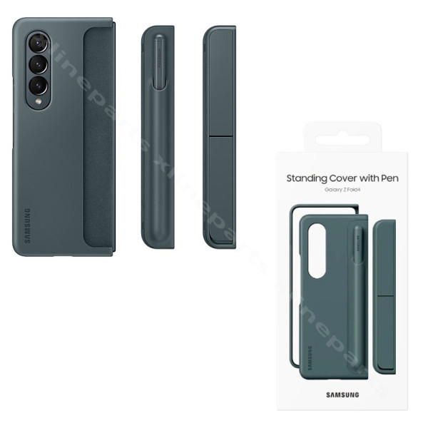 Back Case Standing with S Pen Samsung Z Fold4 F936 graygreen (Original)