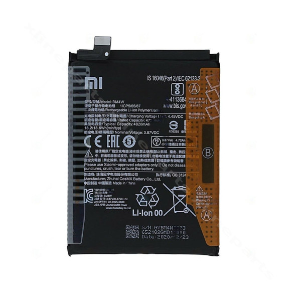 Battery Xiaomi Mi 10T Lite 5G 4820mAh (Original)