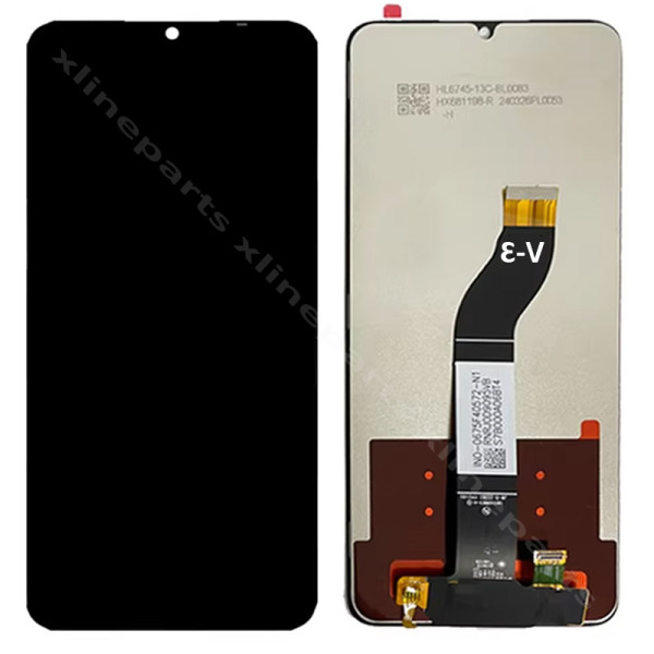 LCD Complete Xiaomi Redmi 13C 4G/ Redmi 13C 5G/ Poco C65 black (V3 Ver 6GB) (Original)*