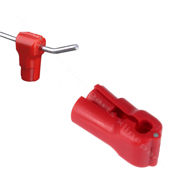 Hook Stop Lock 6mm red