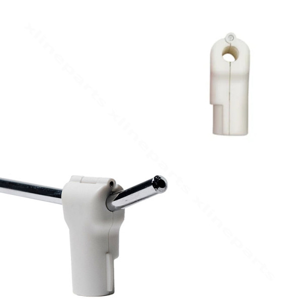 Hook Stop Lock 6mm white