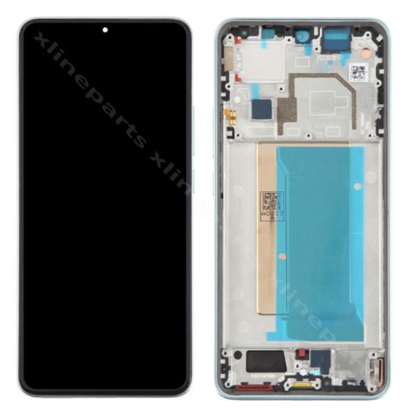 LCD Complete Frame Xiaomi 13T green OEM