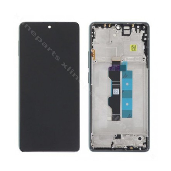 LCD Complete Frame Xiaomi Poco M6 Pro 4G/ Redmi Note 13 Pro 4G black OEM*