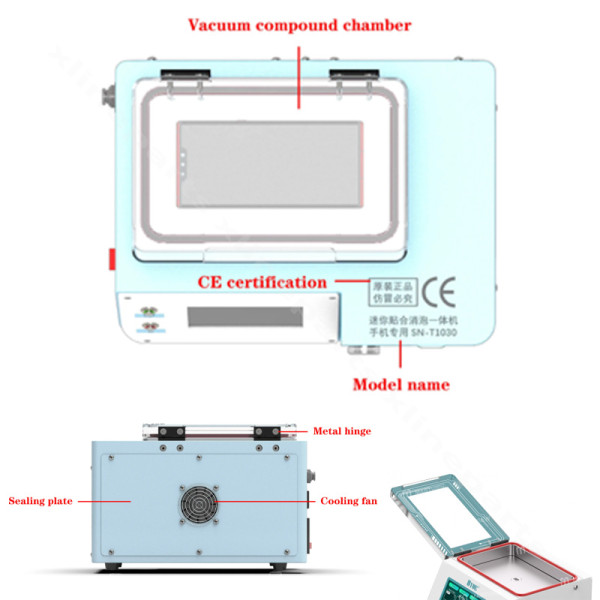 Laminating and Deforming LCD 2-in-1 T1030