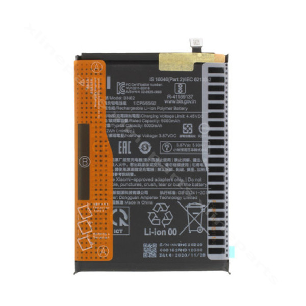 Battery Xiaomi Redmi 9T/ Poco M3 4G 6000mAh (Original)*