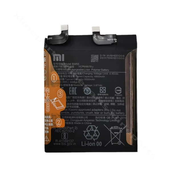 Battery Xiaomi 11 Lite 5G NE/ Mi 11 Lite 4G/ Mi 11 Lite 5G 4250mAh (Original)*