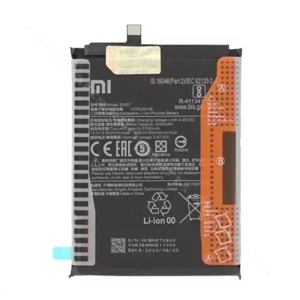 Battery Xiaomi Poco X3 6000mAh (Original)*