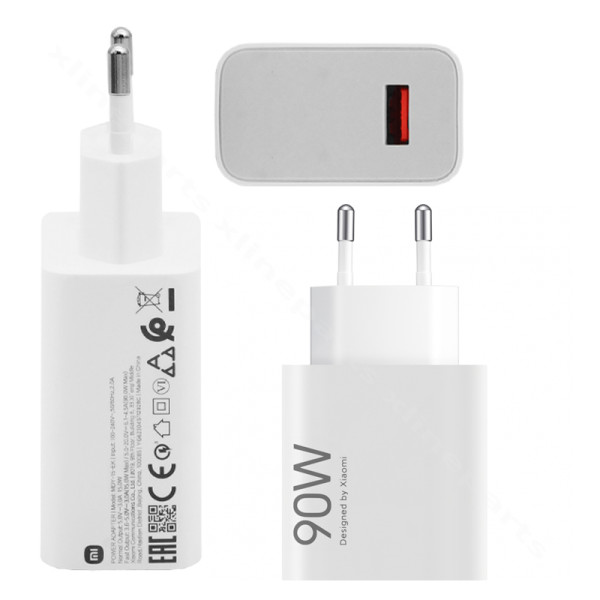 Charger USB Xiaomi 90W EU white bulk