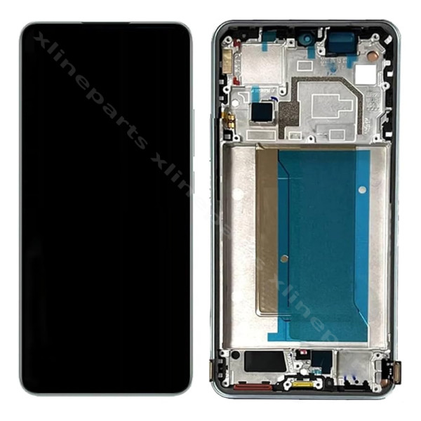 Πλήρες πλαίσιο LCD Xiaomi 13T 5G/ 13T Pro 5G πράσινο (Πρωτότυπο)