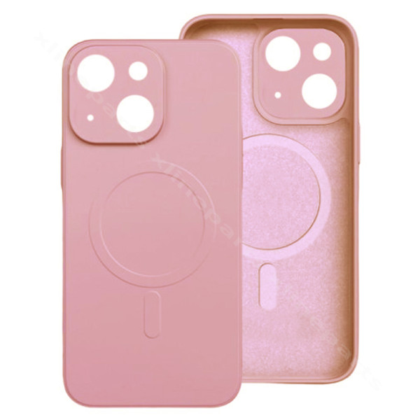 Back Case Silicone Gum Magsafe Apple iPhone 15 Pro Max pink