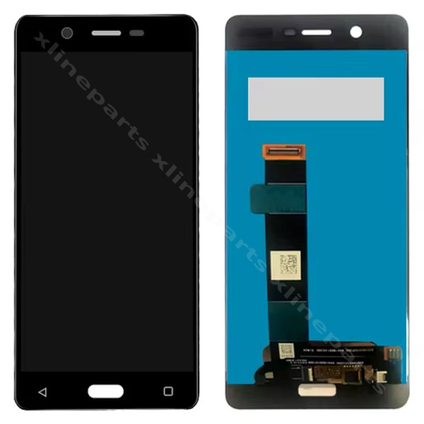 Πλήρες πλαίσιο LCD Nokia 5 TA-1024 μαύρο Refurb