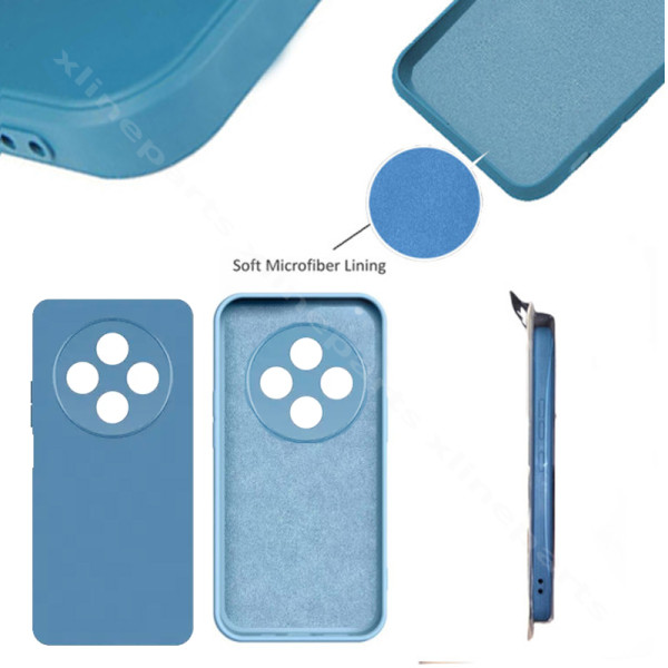 Back Case Silicone Complete Xiaomi Redmi 14C blue