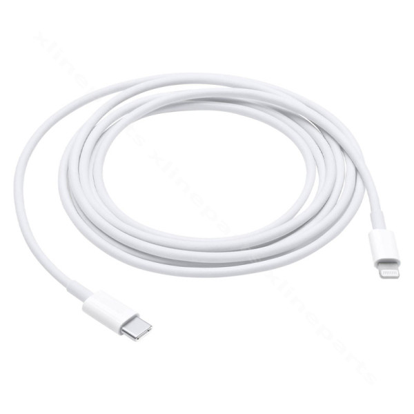 Cable USB-C to Lightning Apple 2m white bulk