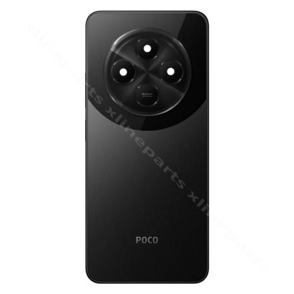 Back Battery Cover Lens Xiaomi Poco C75 black