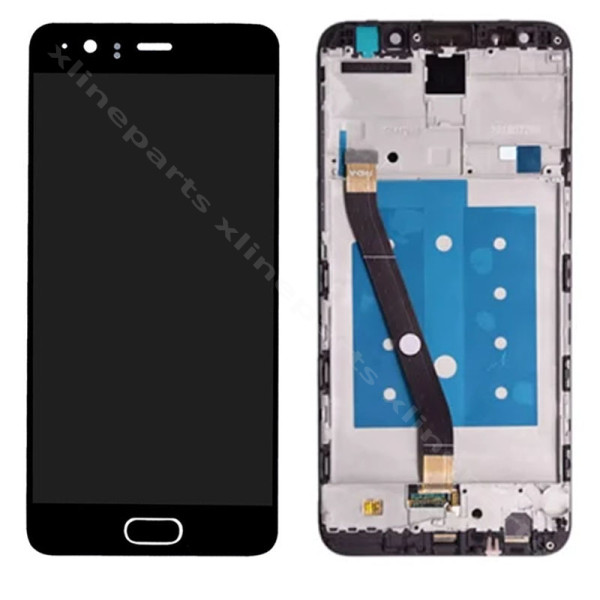 LCD Complete Frame Huawei P10 Plus black OCG