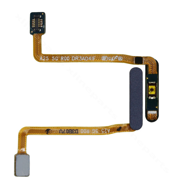 Flex Cable Fingerprint Sensor Power Button Samsung A25 5G A256 black (Original)