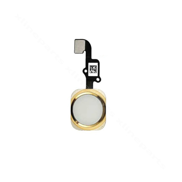 Flex Home Button Complete Apple iPhone 6G/ 6G Plus gold (Original) Pulled