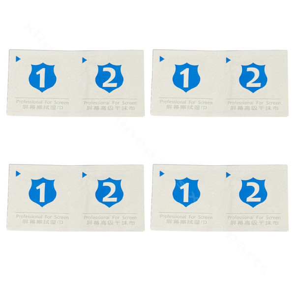 Καθαριστικά οθόνης (υγρό ξηρό) 4 τεμ.