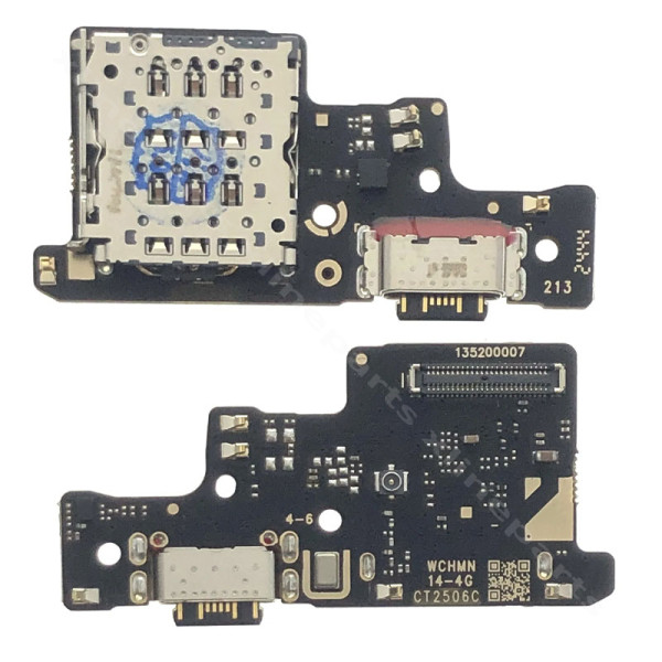 Mini Board Connector Charger Xiaomi Redmi Σημείωση 14 4G (πρωτότυπο)