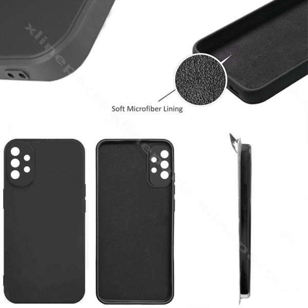 Back Case Silicone Complete Samsung A72 A725 black