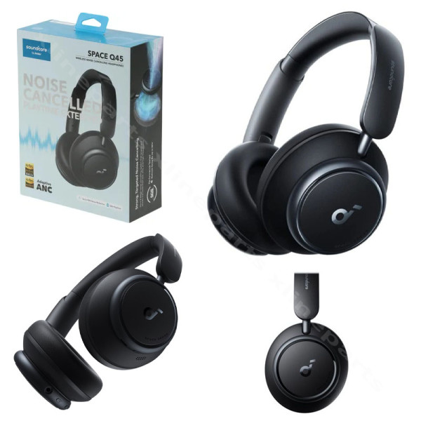 Headphone Anker Soundcore Space Q45 Noise Cancellation Wireless black