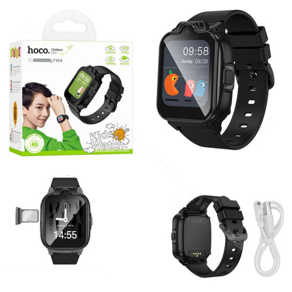 Смотреть hoco y104 дети звоните 4G Black