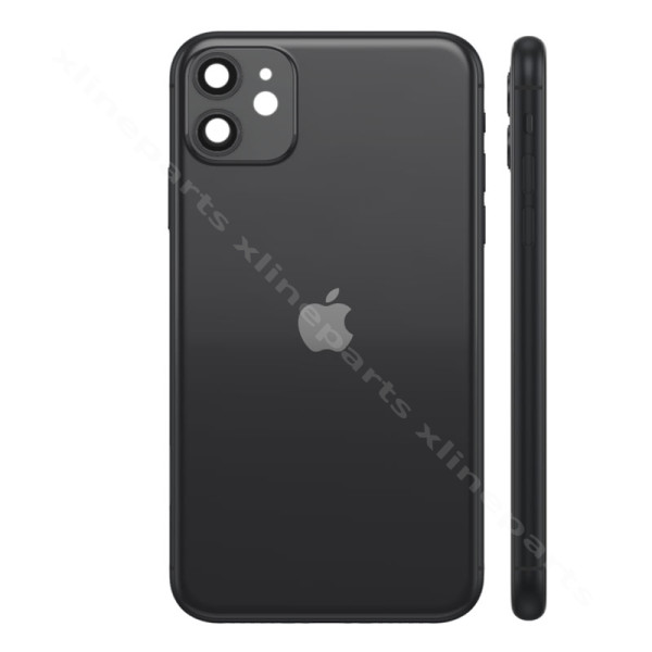 Πίσω μπαταρία μεσαία κάλυμμα φακό Apple iPhone 11 μαύρο
