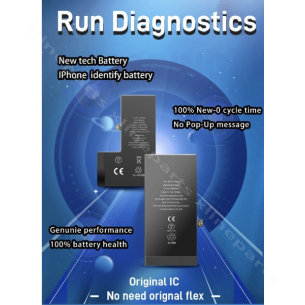 Μπαταρία Apple iPhone 14 3279MAH OEM (Διαγνωστικός)