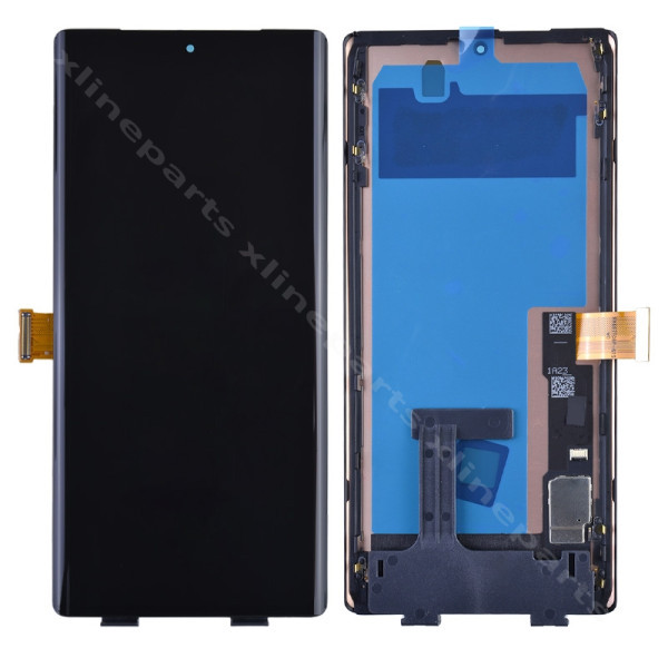 LCD Complete Frame Google Pixel 6 Black (Original)