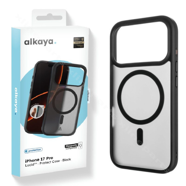 Πίσω θήκη Magsafe Alkaya Lucid Apple iPhone 17 Pro Black
