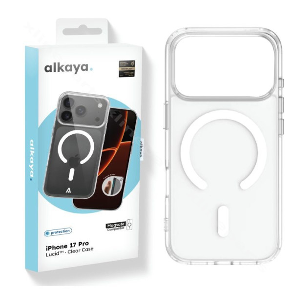Πίσω Case Magsafe Alkaya Lucid Apple iPhone 17 Pro Clear