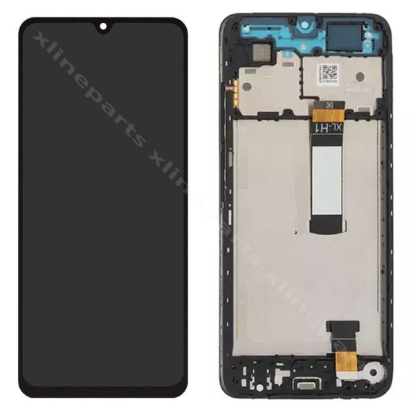 LCD Complete Frame Xiaomi Redmi A5 4G black (Original) (Short Flex)
