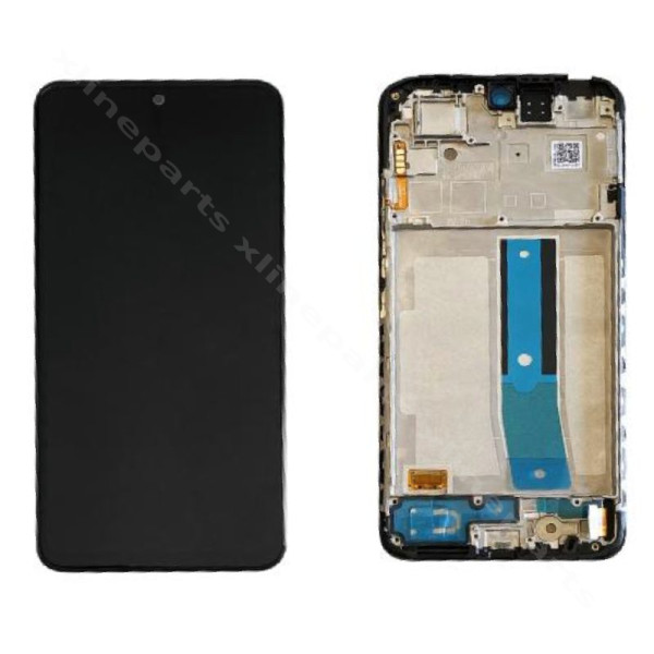 LCD Complete Frame Xiaomi Redmi Note 11 4G black OLED