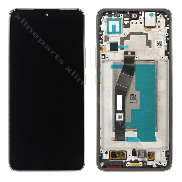 LCD Complete Frame Xiaomi 14T 5G gray (Original)