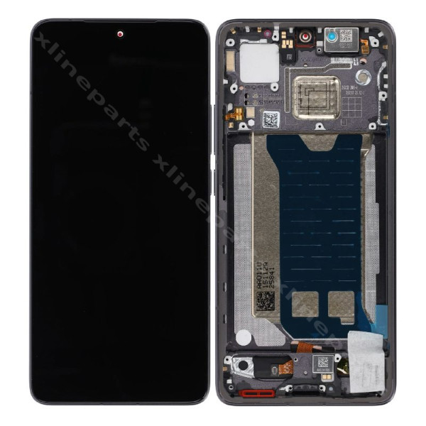 LCD Complete Frame Xiaomi Poco F7 Pro 5G black (Original)