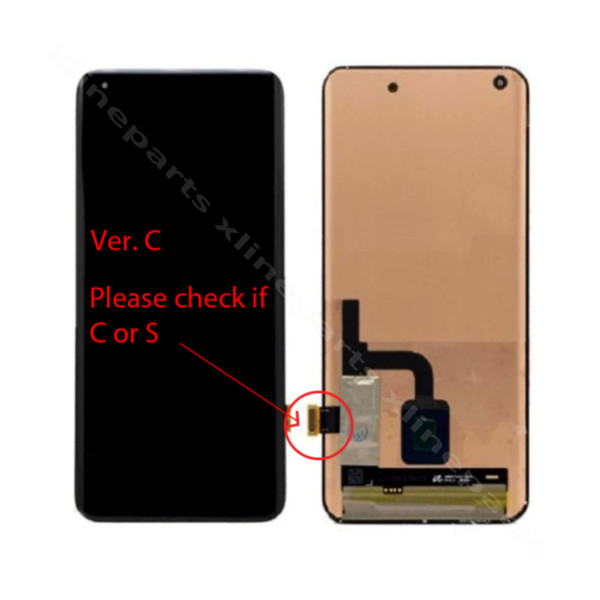 LCD Complete Xiaomi Mi 10 5G/ Mi 10 Pro 5G (Ver C) black (Original)*