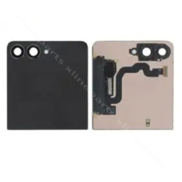 Πλήρης LCD Samsung Z Flip7 F766 Εξωτερικό μαύρο (Πρωτότυπο)