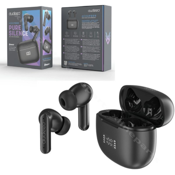 Earphone Audeeo Aeropads ANC ENC Wireless black